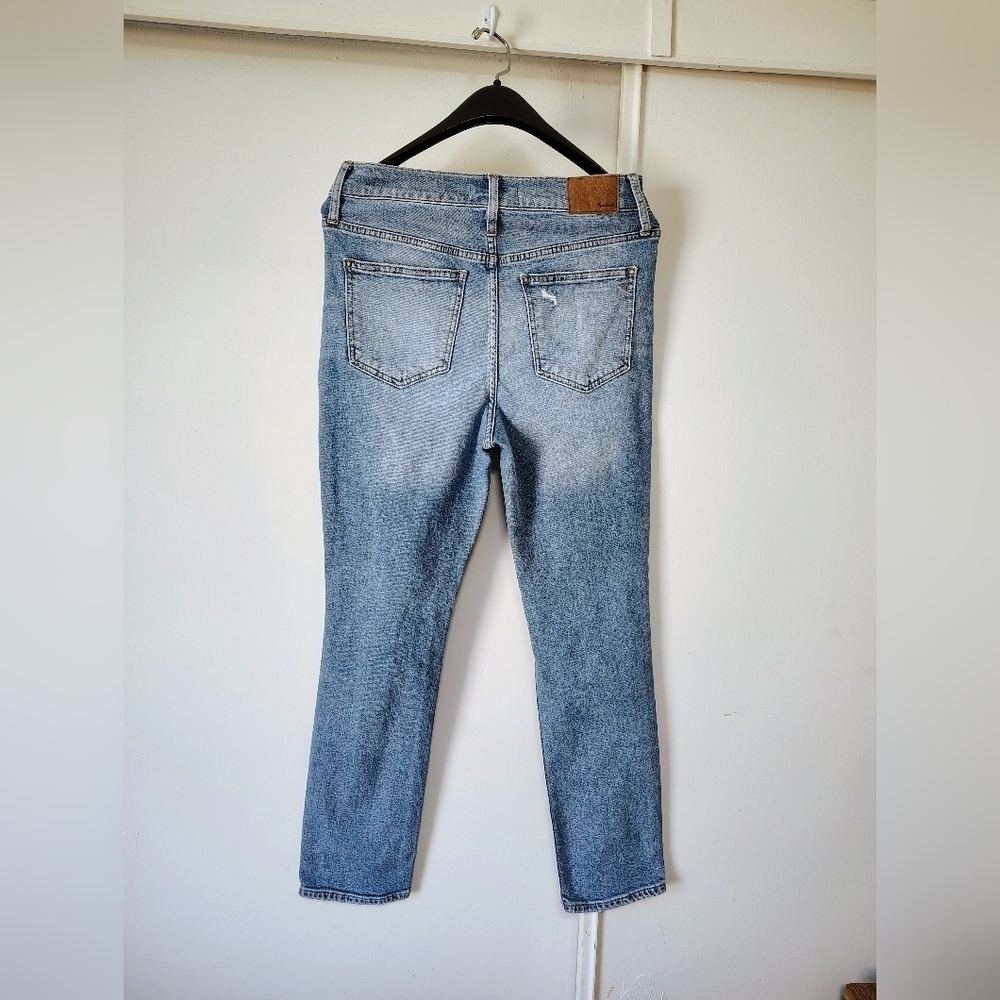 Madewell the perfect vintage high-rise ripped jeans Women's denman wash sz 27. - Picture 6 of 17